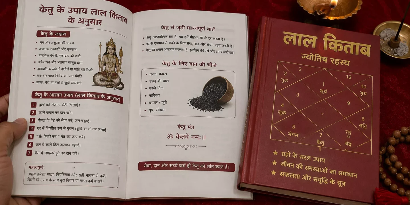 केतु के उपाय लाल किताब के अनुसार: लक्षण और आसान समाधान