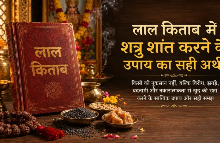 लाल किताब में शत्रु शांत करने के उपाय: विरोध कम करने की सही विधि
