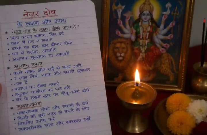 नजर दोष के लक्षण और उपाय: कैसे पहचानें बुरी नजर?