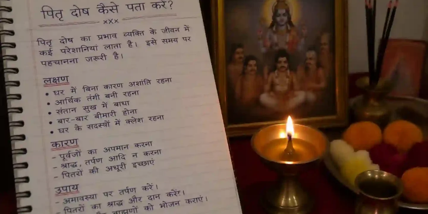 पितृ दोष कैसे पता करें? लक्षण, कारण और आसान उपाय