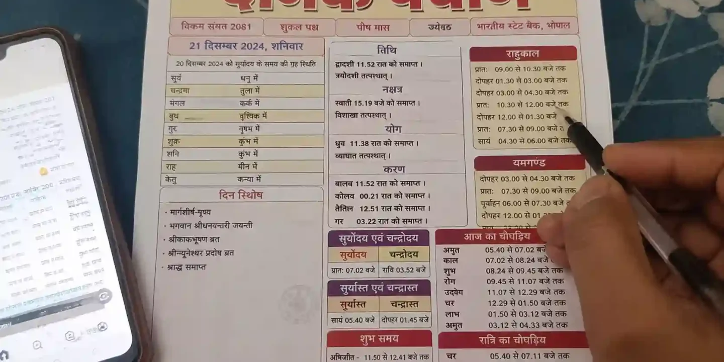 शुभ मुहूर्त कैसे देखें? तिथि, नक्षत्र, राहुकाल और पंचांग की आसान समझ