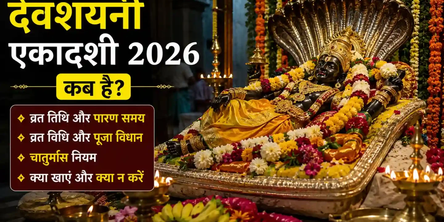 देवशयनी एकादशी 2026 कब है? व्रत विधि, पारण समय और चातुर्मास नियम