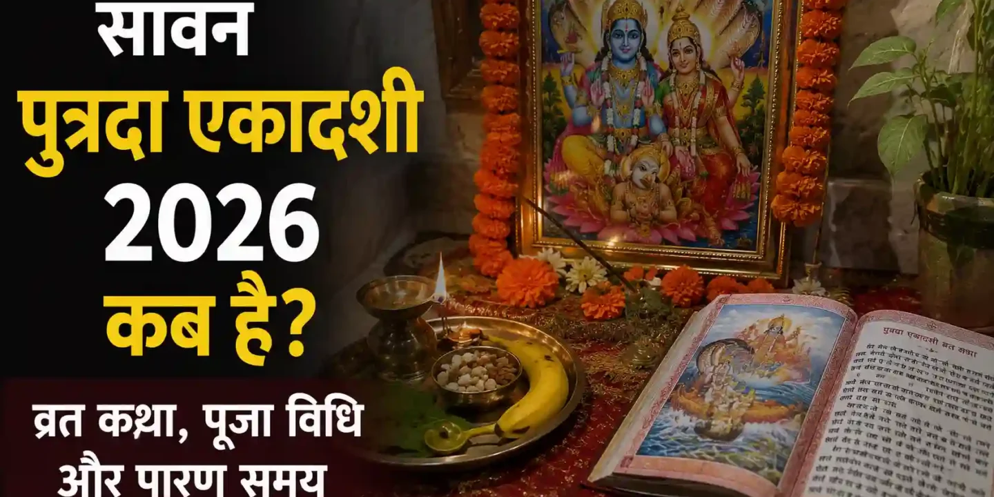सावन पुत्रदा एकादशी 2026 कब है? व्रत कथा, पूजा विधि और पारण समय