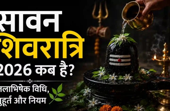 सावन शिवरात्रि 2026 कब है? जलाभिषेक विधि, मुहूर्त और नियम