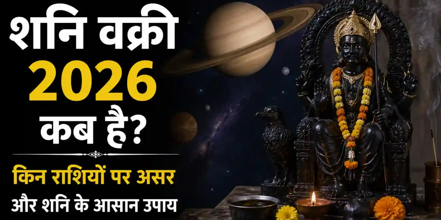 शनि वक्री 2026 कब है? Shani Vakri Date, असर, उपाय और सावधानियां